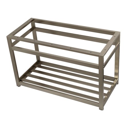 Fauceture VSP4922A8 Kingston Commercial 49" x 22" Console Sink Base, Brushed Nkl VSP4922A8